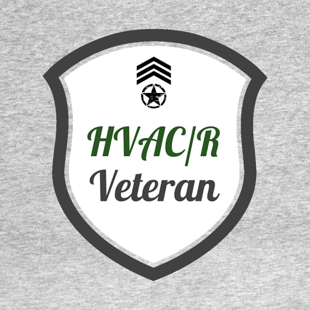 Hvac/r Veteran Badge by The Hvac Gang